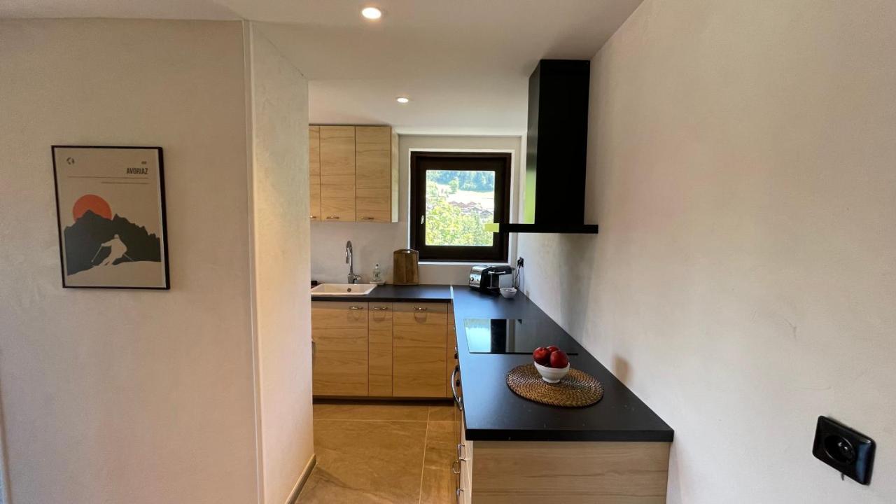 Morzine : Bel Appartement A 5 Mn Du Telepherique المظهر الخارجي الصورة